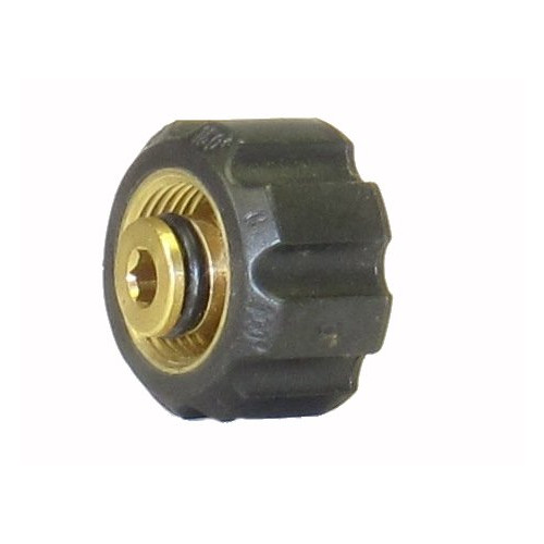 M22F x 1/4M M3 (2 PIECE SHORT) SCREW COUPLING - B14.1004