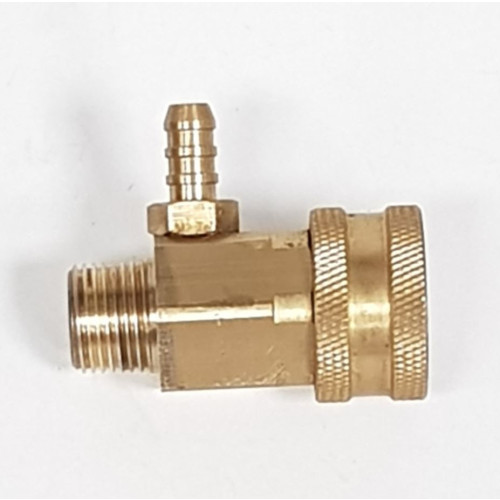 1.8 Fixed Chemical Injector - INLET: 3/8M x OUTLET: MSQ F