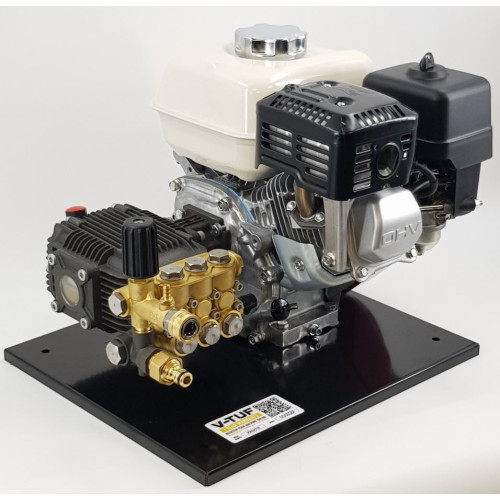 V-TUF DD065BP PETROL PRESSURE WASHER 6.5HP HONDA- 200BAR 12L/M SUPER SERIES PUMP - BASE PLATE