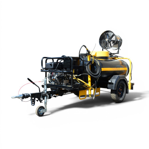 V-TUF DELUGE 10HP 3000psi, 200bar, 15L/min Gearbox Driven YANMAR DIESEL 1125 ltr Highway Trailer Bowser Pressure Washer - With Dust Supression Cannon