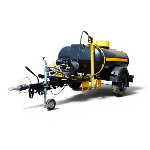 V-TUF DELUGE 6.5HP Gearbox Driven Honda Petrol 1125 ltr Highway Trailer Bowser Pressure Washer - 2900psi, 200Bar MAX, 12L/min