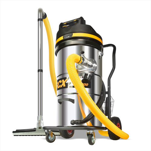 V-TUF GCX9000 3.5KW 100L WET & DRY  Industrial Grain Store Vacuum Cleaner - Side Entry & Cyclone Tech (240V)