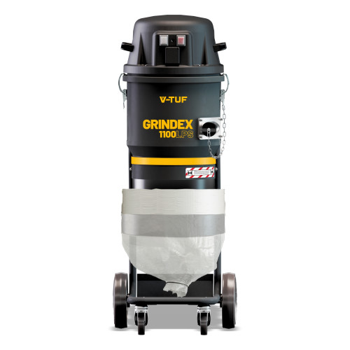 V-TUF GRINDEX1100LPS-110 110V H CLASS INDUSTRIAL DUST EXTRACTOR - Automatic Filter Cleaning & PTO