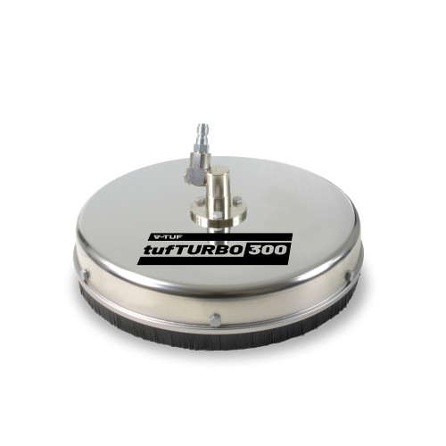 V-TUF tufTURBO300mm Surface Cleaner 12 Inch 275BAR 150&Acirc;&deg;c Stainless Steel - SSQ Male Inlet