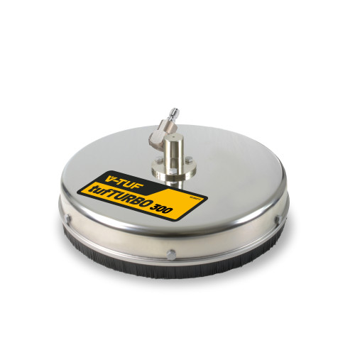 V-TUF tufTURBO300mm Surface Cleaner 12 Inch 275BAR 150&Acirc;&deg;c Stainless Steel - SSQ Male Inlet