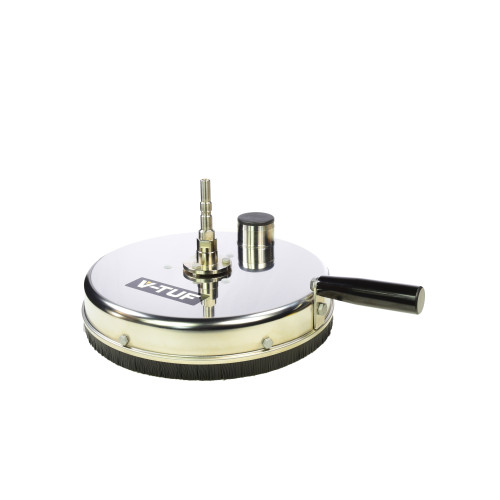 V-TUF 12" WALL SURFACE CLEANER CLEANER tufTURBO300X With Handle and Extraction Port - KTQ Inlet With Jets