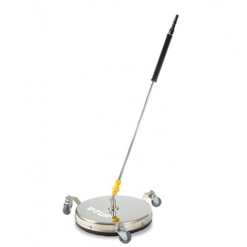 SURFACE CLEANER - V-TUF tufTURBO410 - 16" (410mm) 275BAR 150°c STAINLESS STEEL & 1200MM LANCE WITH KTQ QR