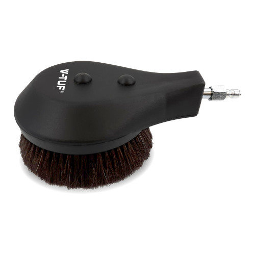 V-TUF PROFESSIONAL ROTARY HORSE HAIR BRUSH FOR SOLAR PANEL & CAR WASH - SSQ INLET