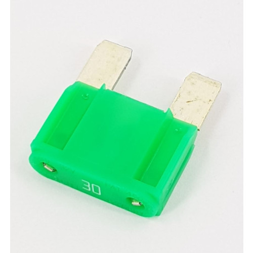 VTUF.co.uk 30 AMP FUSE 32Vdc GREEN 2x 8mm SPADE