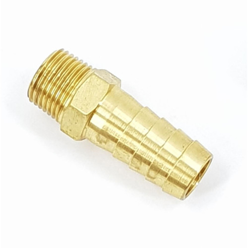 BRASS HOSE TAIL 1/2"M x 3/4" TAIL - MH08/12
