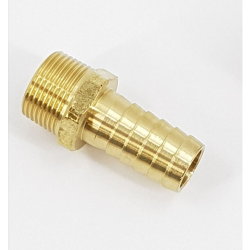 BRASS HOSE TAIL 3/4"M x 3/4" TAIL - MH12/12