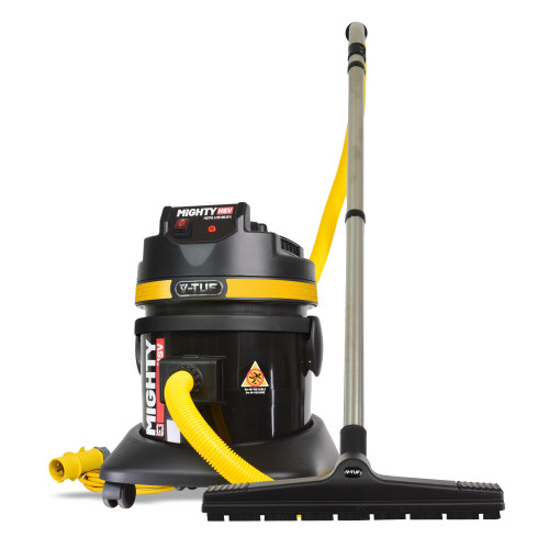 V-TUF MIGHTY HSV - 21L M-Class 110v Industrial Dust Extraction Wet & Dry Vacuum Cleaner  - Health & Safety Version