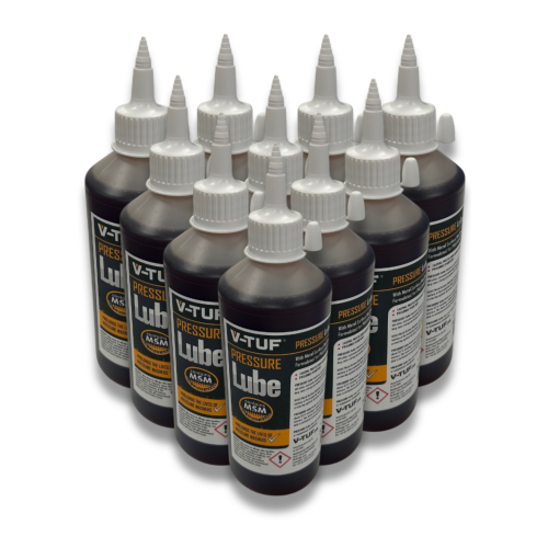 V-TUF Pressure Lube 5L | Premium Lubricant for Pressure Washers | 10 x 500ml Bottles