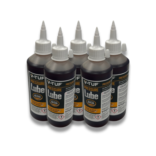 V-TUF Pressure Lube 25L - 5 x 500ml | High-Performance Pressure Washer Lubricant