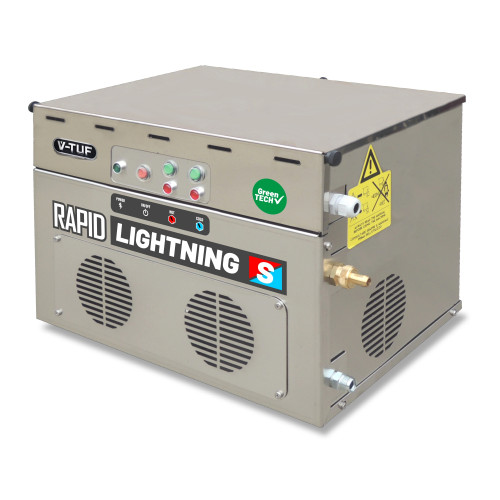 V-TUF RAPID LIGHTNING STATIC HOT PRESSURE WASHER 415V, 150Bar, 12L/Min - ELECTRICALLY HEATED