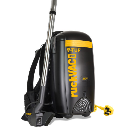 V-TUF RUCKVAC HSV 240v Industrial Backpack Vacuum Cleaner - with Lung Safe Hepa H14 Filtration