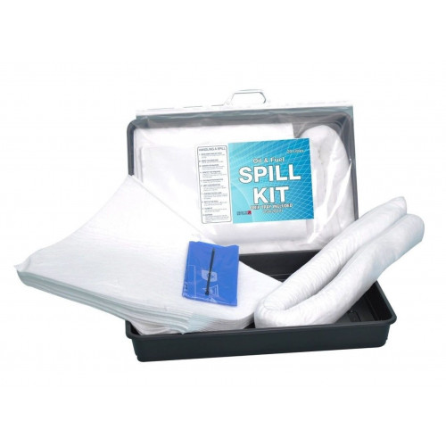 20L Oil and Fuel Compact Spill Kit With Dip Tray