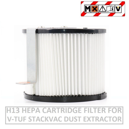 M-Class Cartridge Filter for Dust Extraction - H13 Hepa Rated - for V-TUF StackVac