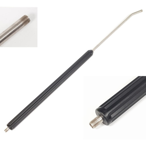 900mm STAINLESS STEEL LANCE WITH BEND 1/4M x 1/4M - T2.091