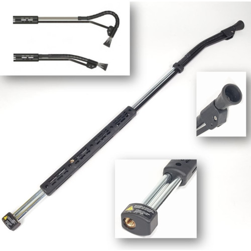 1000mm PUSH & PULL LANCE (STAINLESS) 1/4F x 1/4F - T2.361