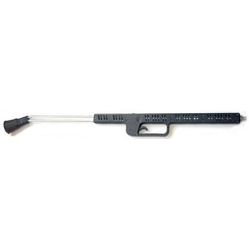 DOUBLE LANCE with MID TRIGGER - 1000mm 1/4 inlet - Plated Steel tubes 2x1/4F outlet  - T2.502