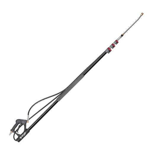 EXTENDABLE LANCE - V-TUF 2.5 TO 8 METRES - COMES WITH BELT & GUTTER CLEANING ATTACHMENT - T2.9800G