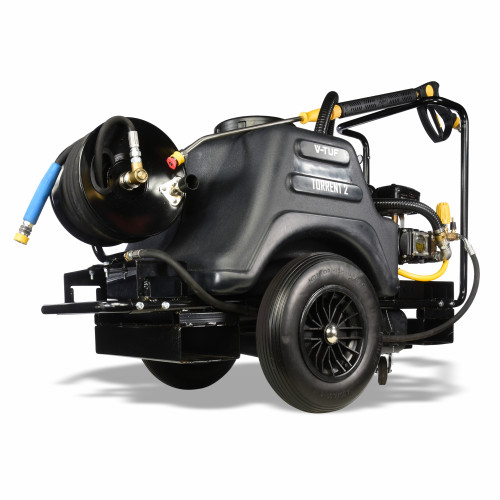 V-TUF TORRENT 2 HHR - 150L PETROL PRESSURE WASHER BOWSER - HONDA160BAR 12L/MIN - 20M Hose Reel