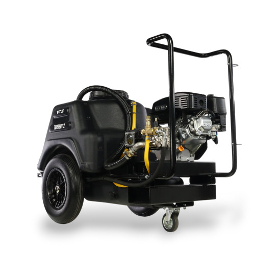 V-TUF TORRENT 2  - 150L PETROL PRESSURE WASHER BOWSER - LONCIN 160BAR 12L/MIN - 20M Hose Reel