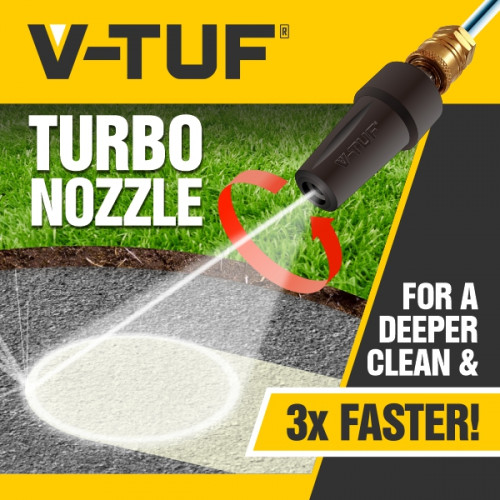 V-TUF Professional TURBO NOZZLE   for V-TUF V3 & V5 PRESSURE WASHER