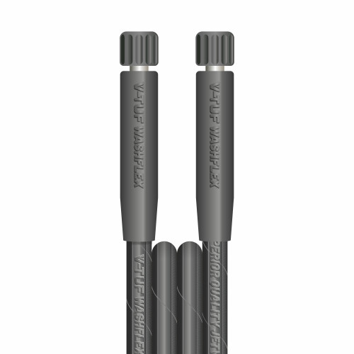 10m V-TUF V5 PROFESSIONAL WASHFLEX JETWASH HOSE  M22F15 x M22F15 - V3 & V5 PRESSURE WASHERS