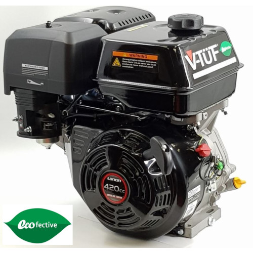 V-TÃœF 15HP PETROL ENGINE C/W OIL ALERT 1" SHAFT - LOW CARBON VERSION - VLCP15
