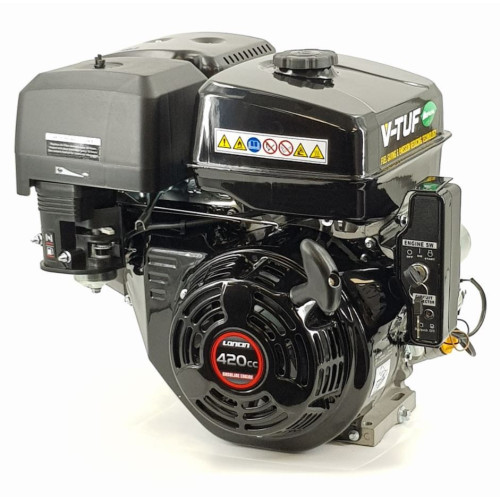 V-TÃœF 15HP PETROL ENGINE - ELECTRIC & PULL START C/W OIL ALERT 1" SHAFT - VLCP15ES