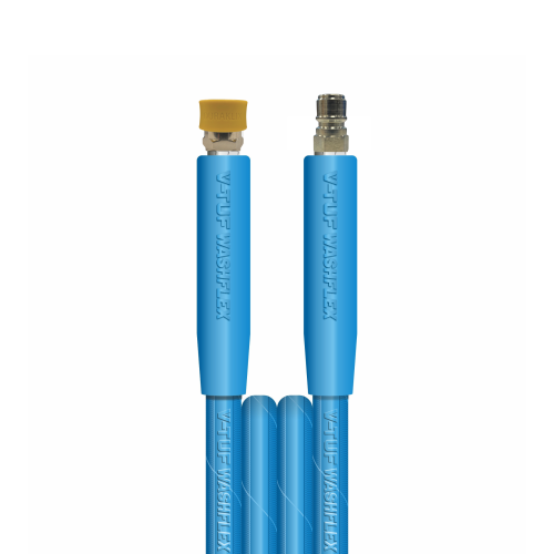 10m 2w 3/8 BLUE V-TUF HOSE TSQF x TSQM Cuffs