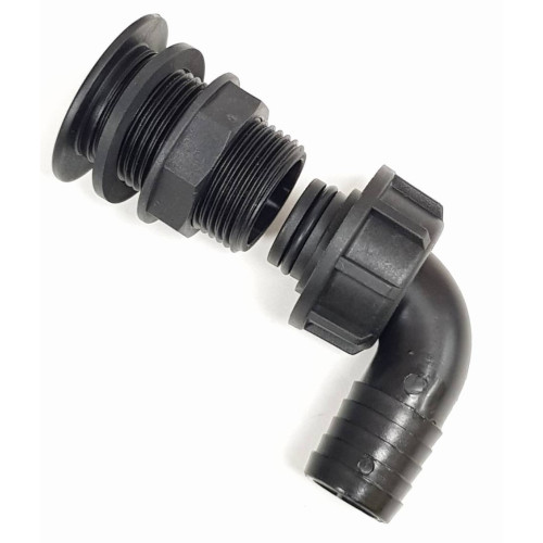 BOTTOM TANK SCREW FITTING & ELBOW KIT FOR TORRENT 2 or FRAME 4