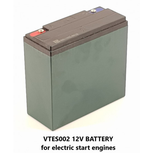 BATTERY - 12V FOR ELECTRIC START PRESSURE WASHERS - VTES002