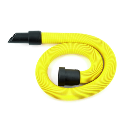 HOSE - (5x Extending) Yellow HiViz Vacuum Hose for V-TUF MINIHSV Dust Extraction - VTM112