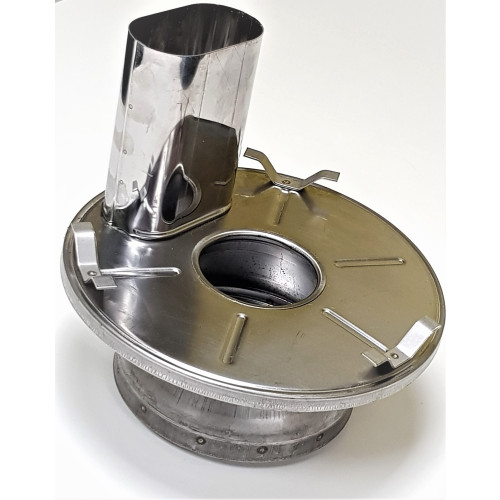 BOILER LOWER TOP COVER with exhaust - VTPS3125030