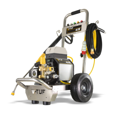 V TUF 415 Heavy Duty Electric Pressure Washer 2250 PSI 150 Bar
