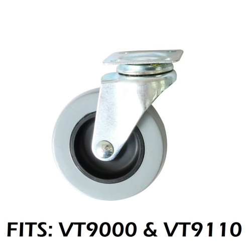 WHEEL - SINGLE CASTOR (75mmØ) - with Fixing Plate for MAMMOTH 240/110