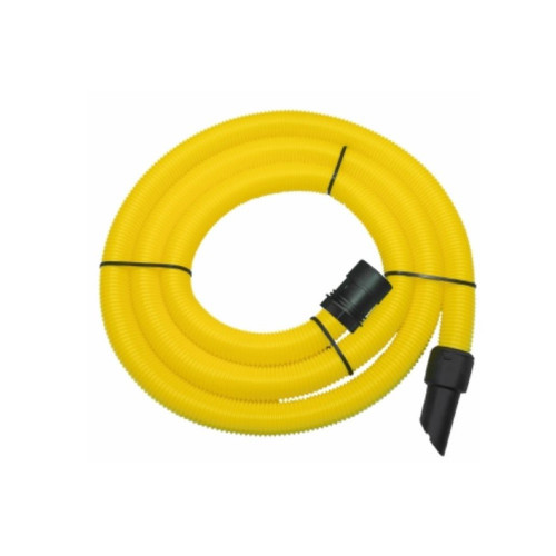 HOSE - 5m Yellow HiViz with elbow for OLD MIGHTY Vac Dust Extraction Vacuum Range - VTVS7000M(5M)