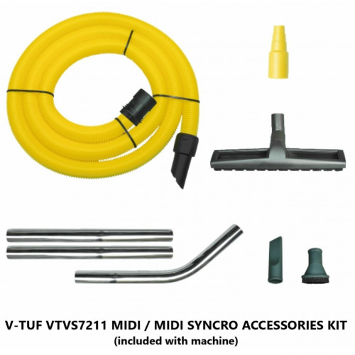 Old Dust Extraction Vacuum Cleaner Accessory Kit - fits MIDI/MIDI SYNCRO Ranges