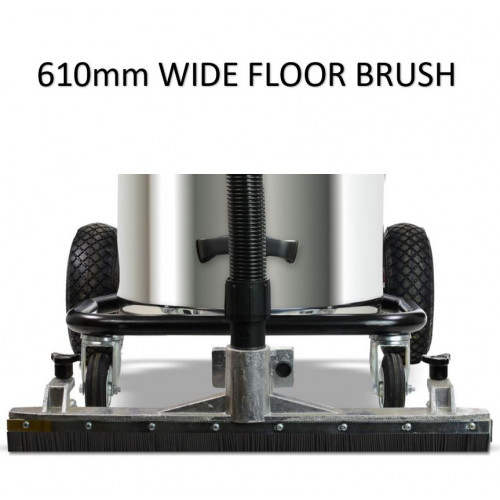 FLOOR BRUSH  - 610mm Wide Mounts to Front Mammoth Stainless, Mammoth STXAUTO & MAXI80