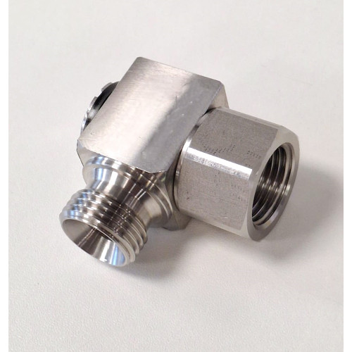 SWIVEL 90 Deg - STAINLESS 1/2M x 1/2F - W5.550