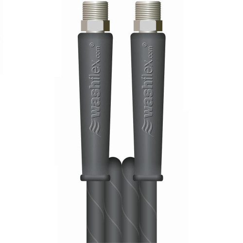 100m 2w 3/8" BLACK V-TUF HOSE 3/8M x 3/8M & Cuffs