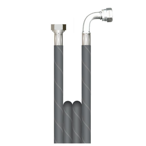 15m 1w 1/4 BLACK V-TUF HOSE 3/8F x 3/8F 90ÂºS - VTK11415F90SFN