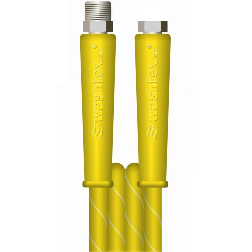 10m 2w 5/16 YELLOW V-TUF HOSE 3/8M x 3/8F Cuffs