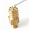 PRESSURE SAFETY RELIEF VALVE 250 BAR MAX 1/4M x 16.5mm TAIL - C2.002