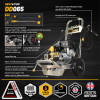 V-TUF DD065 Industrial 6.5HP Honda Driven Petrol Pressure Washer - 160Bar, 13.2L/min - Stainless Steel Frame