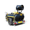 V-TUF DELUGE 10HP 3000psi, 200bar, 15L/min Gearbox Driven YANMAR DIESEL 1125 ltr Highway Trailer Bowser Pressure Washer  - With Dust Supression Cannon