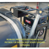 V-TUF DELUGE1125HWTGB110ES 13HP 3000psi, 200bar, 21L/min HONDA 1125 ltr Highway Trailer Bowser Pressure Washer (Electric Key Start)